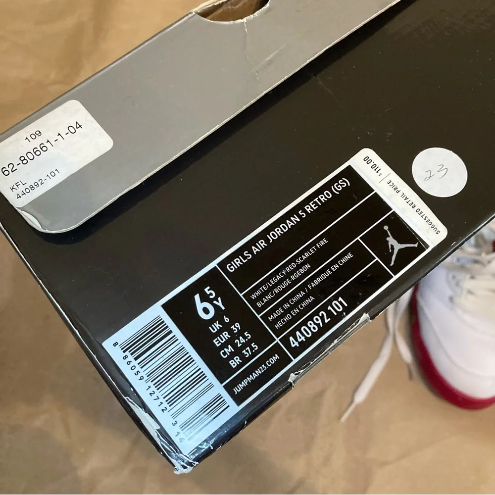 Air Jordan 5 Retro (GIRLS)